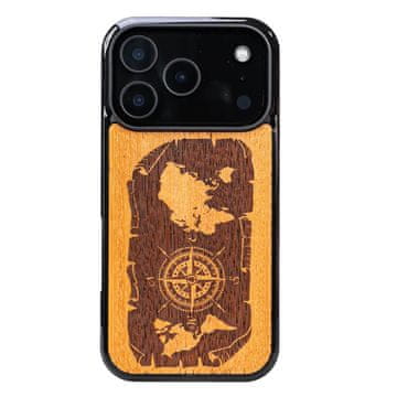 bewood Lesen ovitek Bewood za iPhone 17 Pro WIND ROSE MERBAU