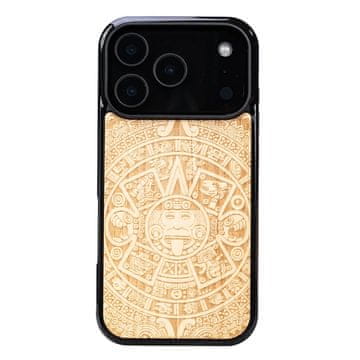 bewood Lesen ovitek Bewood za iPhone 17 Pro z azteškim koledarjem in anjegre