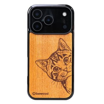 bewood Lesen ovitek Bewood za iPhone 17 Pro, MAČKA LOVER, MERBAU
