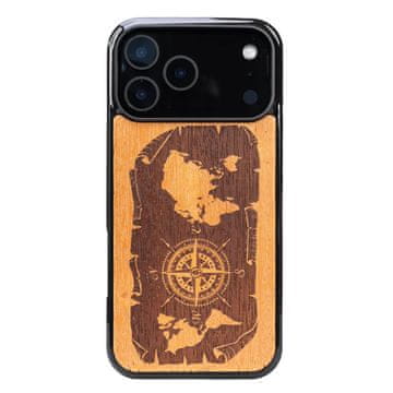 bewood Lesen ovitek Bewood za iPhone 17 Pro Max WIND ROSE MERBAU
