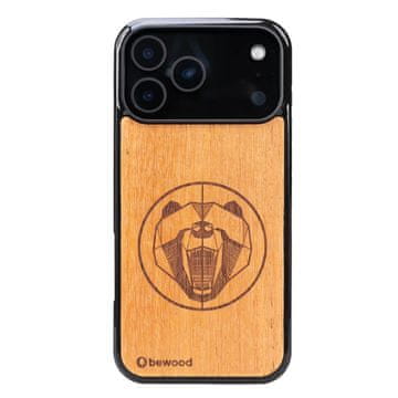 bewood Lesen ovitek Bewood za iPhone 17 Pro Max z vzorcem medvedka MERBAU
