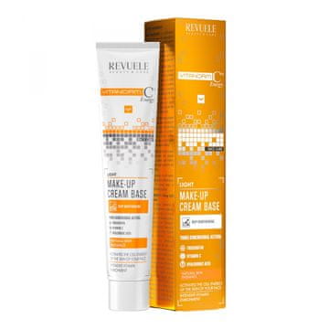 Revuele Revuele Vitanorm C+ energijska kremasta podlaga / lahka kremasta podlaga za ličila (50 ml)