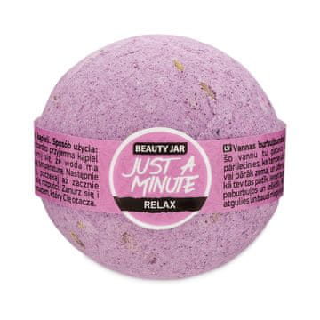 Beauty Jar Šumeča kopalna bomba Beauty Jar Just a Minute Relax (150 g)
