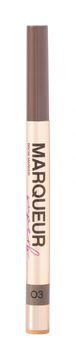 shumee VIVIENNE SABO MARQUEUR SUPERB MARKER ZA OBRVI ŠT. 03 SVETLO RJAVA HLADNA (0,7 ml)