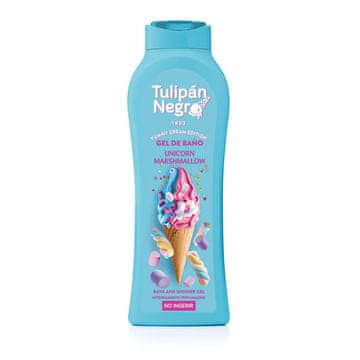 shumee Gel za prhanje z vonjem samoroga iz močvirskega pepela 650 ml, črne tulipanine