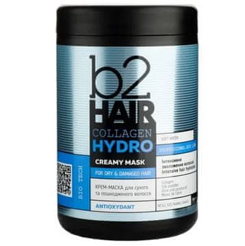 shumee b2Hair COLLAGEN HYDRO krema - maska za suhe in poškodovane lase, 1000 ml