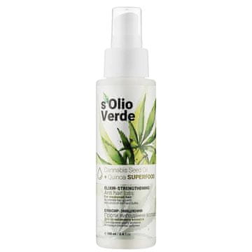 shumee S'olio Verde olje konopljinih semen, krepilni eliksir proti izpadanju las, 100 ml