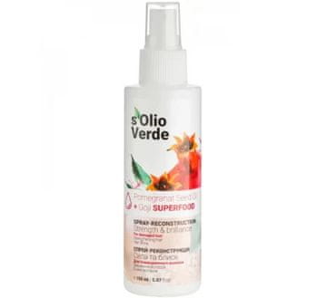 shumee S'olio Verde olje granatnega jabolka v spreju za obnovo poškodovanih las, 150 ml