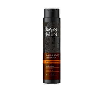 shumee Kayan Men čistilni gel za lase in telo, 400 ml