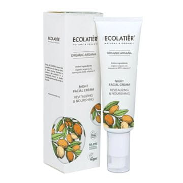 Ecolatier Nočna krema za obraz, revitalizirajoča in hranilna, 50 ml