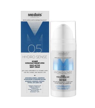 shumee MEDDIS Hydrosense multiaktivna nočna krema, 30 ml