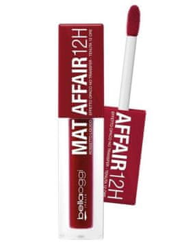shumee BELLAOGGI MAT AFFAIR 12H mat tekoča šminka št. 011 Red Affair
