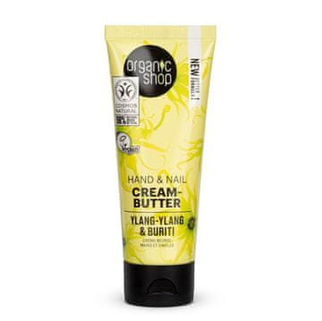 shumee ORGANIK SHOP Krema za roke in nohte - ylang-ylang in buriti maslo 75 ml