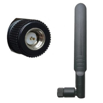 shumee WiFi antena 2,4 GHz 5,8 GHz 8 dBi SMA vtič -- 2 kosa --