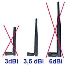 shumee WiFi antena 2,4 GHz 3,5 dBi VSESMERNA SMA vtič -2 kosa-