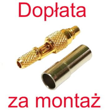 shumee Sestav MMCX konektorja - RAVNI RG174/178/316/IPX vtič