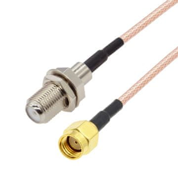 shumee Pigtail F vtičnica / SMA-RP vtič RG316 2m