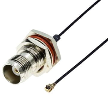 shumee Pigtail MHF4 ženski / TNC vtičnica BHF RF0.81 10cm