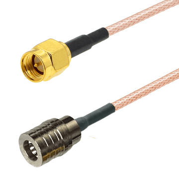 shumee Pigtail QMA vtič / SMA vtič RG316 50cm