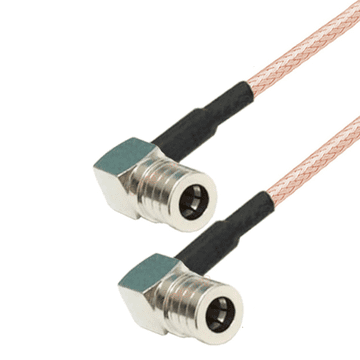 shumee Pigtail QMA vtič / QMA vtič KOTNI RG316 1m