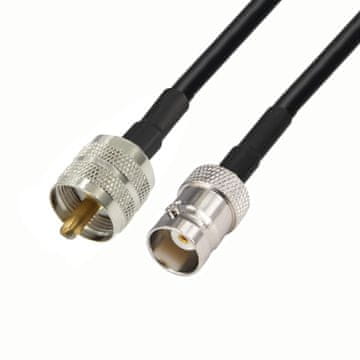 shumee Antenski kabel BNC vtičnica / UHF vtič RG58 10 m