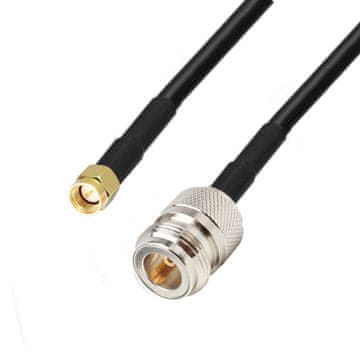 shumee Antenski kabel N vtičnica / SMA vtič RG58 4m