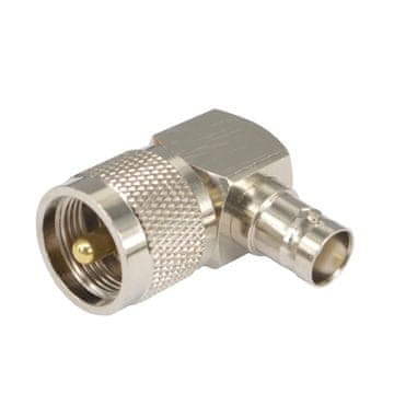 shumee BNC vtičnica / UHF vtič, kotni adapter
