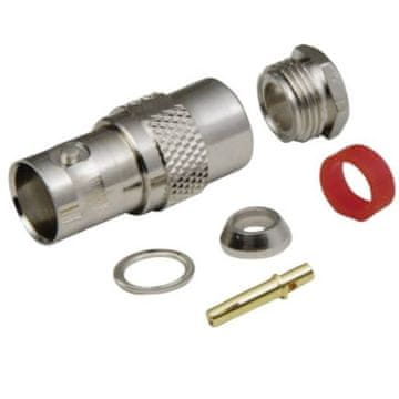shumee BNC vtičnica za kabel RG58, zvita - 2 kosa