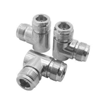 shumee Adapter N vtičnica / N vtičnica KOTNA