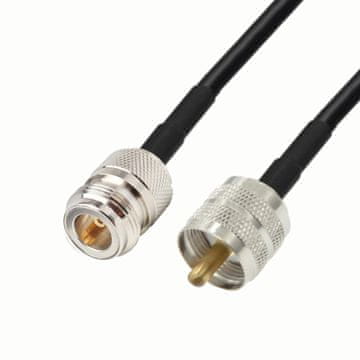 shumee Antenski kabel N vtičnica / UHF vtič H155 10 m