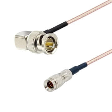 shumee SDI BNC kabel RA / DIN 1.0/2.3 RA vtič 75ohm 5m