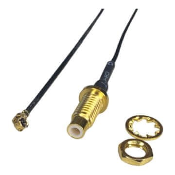 shumee Pigtail vtičnica uFL / SMC RF1.13 15cm