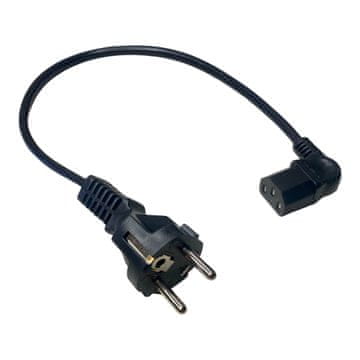 shumee NAPAJALNI KABEL C13 kotni / SHUCKO raven 0,8 m