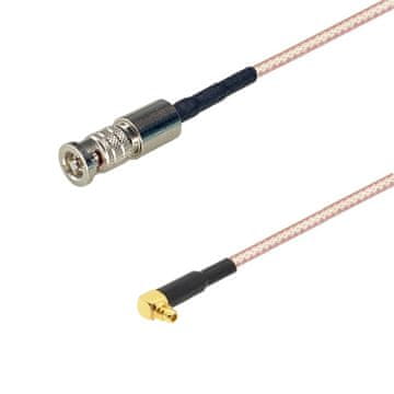 shumee SDI kabel mini BNC vtič / MMCX vtič RA 75ohm 3m