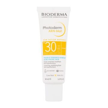 Bioderma Photoderm AKN Matifying Fluid SPF30 matirajoča krema za problematično kožo unisex