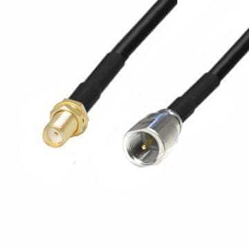 shumee Antenski kabel FME vtič / SMA-RP vtičnica RG58 1m
