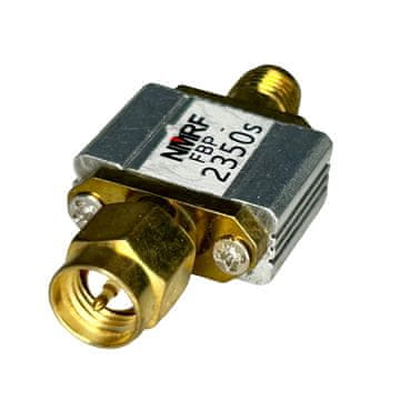 shumee 2350 MHz pasovni filter SMA vtič / SMA vtičnica v1