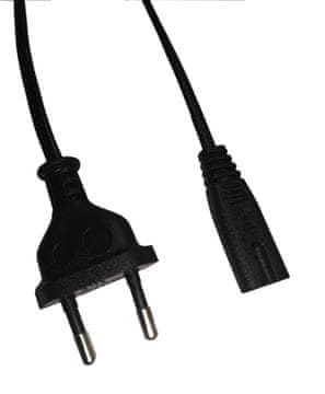 shumee POLISH C7 napajalni kabel 0,7 m BOMBAŽ, ŠTEVILKA OSEM
