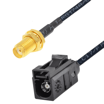 shumee Kabel FAKRA A vtičnica / SMA vtičnica RG174 6m
