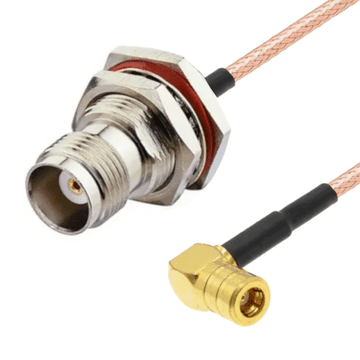 shumee Pigtail SMB vtičnica KOTNA / TNC vtičnica RG316 50x