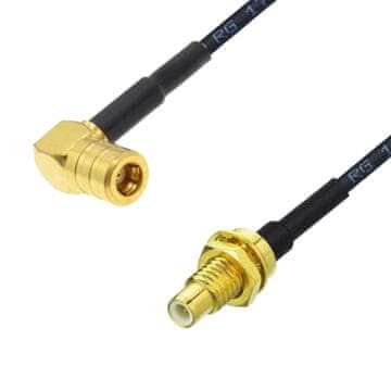 shumee Pigtail SMB vtičnica KOTNA / SMC različica BH RG174 5m