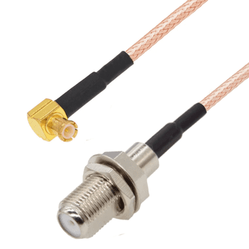 shumee Pigtail MCX vtič RA / F vtičnica RG316 20cm
