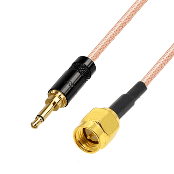 shumee Pigtail JACK 3.5 vtič / SMA vtič RG316 20cm