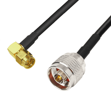 shumee Antenski kabel N vtič / SMA vtič RA RF5 15 m