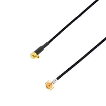 shumee Pigtail uFL moški / MMCX vtič RA RF1.37 15cm