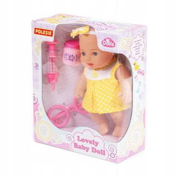 Polesie Punčka dojenčka 24 cm z zdravniškim kompletom, 3 kosi. POLESIE