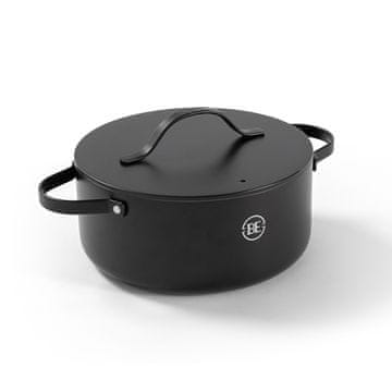 BE Living Lonec s pokrovom Essential Black 24 cm