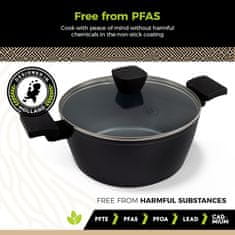 BE Living Lonec s pokrovom Delight Black 24 cm