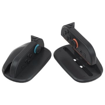 Nikcorp Stojak za krmilnik za Switch 2 Gaming dodatki namenski ročaj ergonomsk ultralahkoten črn 120 g plug-and-play za dirkalne igre