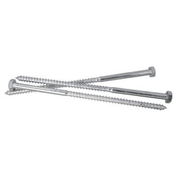 Lesni vijak s ključem, pocinkan 82501 12*360MM - 501 12*360ZN